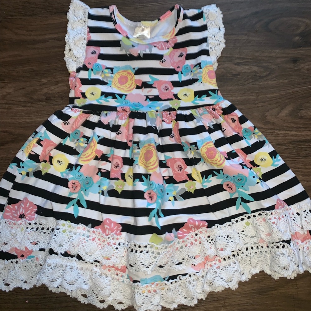 Floral dress L 2/3T